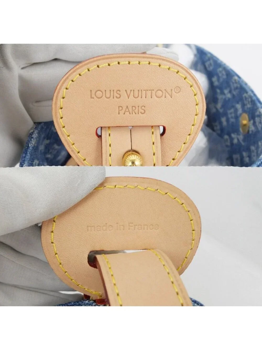 Louis Vuitton All in BB Denim Shoulder Bag